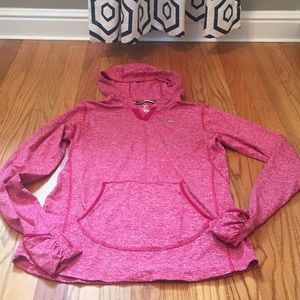 Red Nike Dri-fit pullover